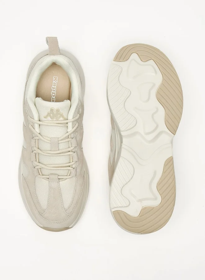 Kappa Women's Panelled Sports Shoes with Lace-Up Closure