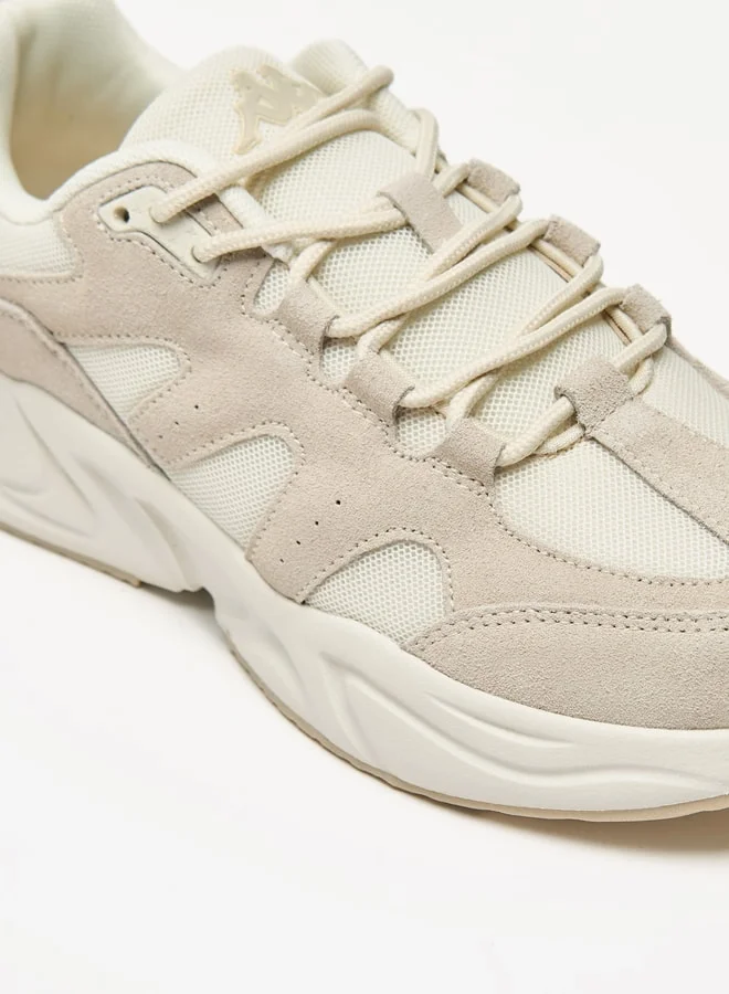 Kappa Women's Panelled Sports Shoes with Lace-Up Closure