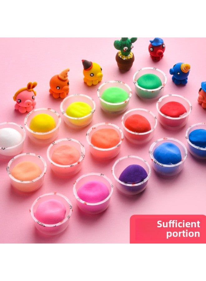 Chenguang Flying Man 4D Clay 12 Color JKE03976 Children's Handmade Plasticine Belt Tool Set-Color:03976 12 Colors/inside Tools-Specifications:Default Item  - Image 3