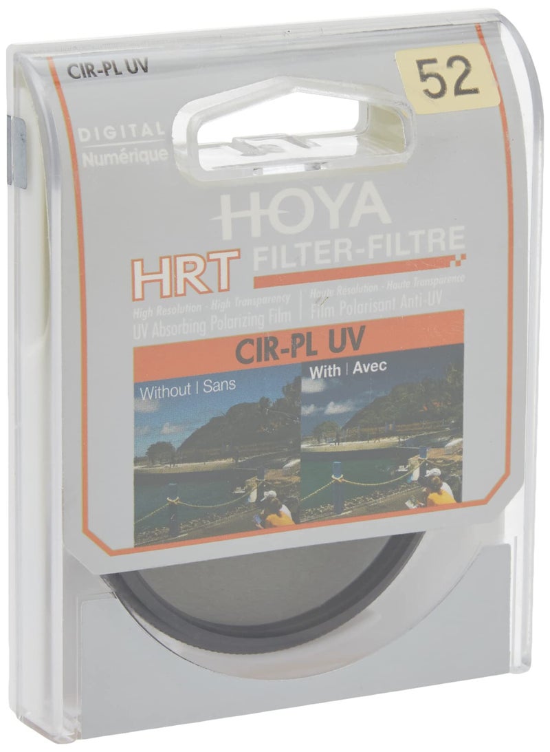 Hoya Circular Polarizer Filter (HRT CIR-PL UV) – 52mm Polarizing Filter with UV Absorbing Glass, High-Rate Transparency Film for Camera Lens – Multi-Coated Aluminum Frame & Water Resistant - Image 5