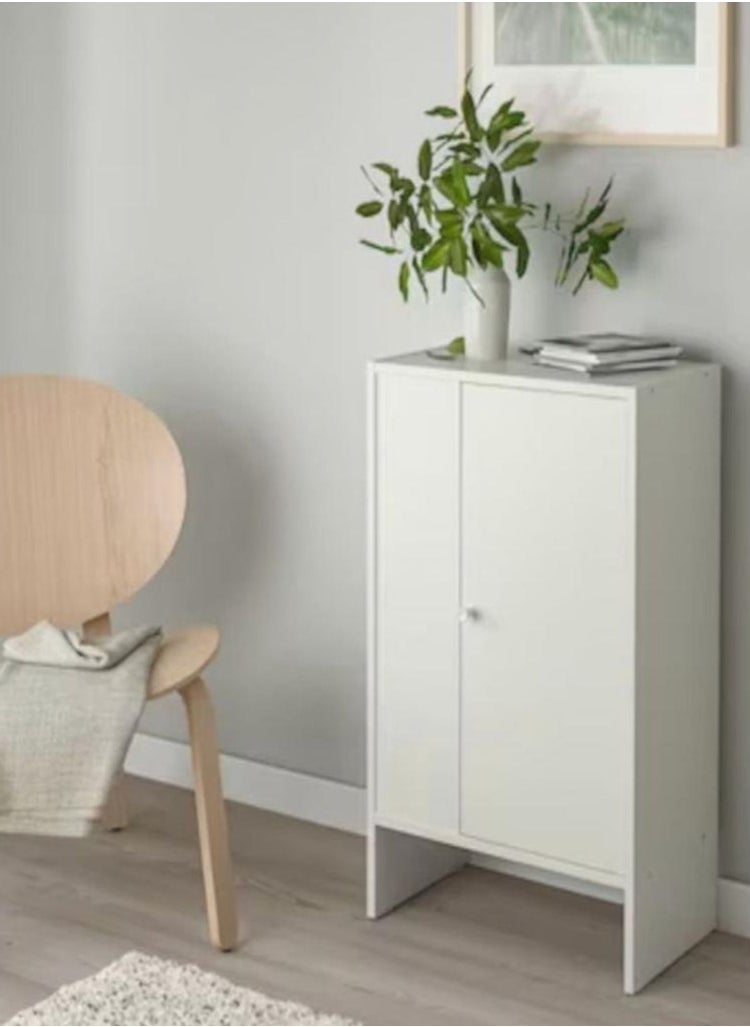Generic - White wardrobe with two doors - Image 1