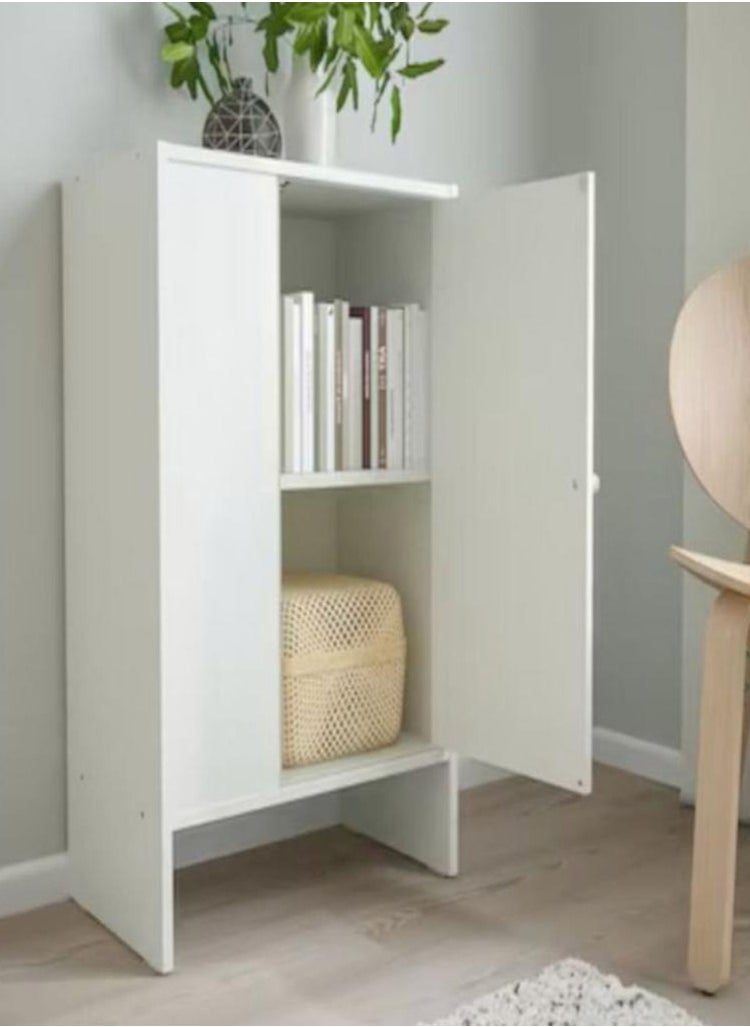 Generic - White wardrobe with two doors - Image 1