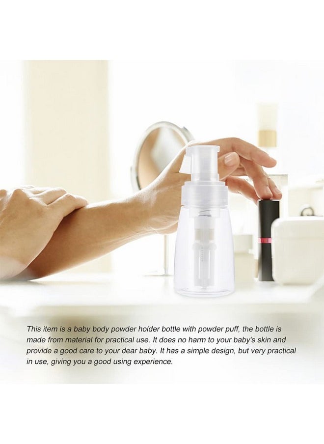 Artibetter - Empty Powder Bottle 2Pcs Empty Powder Travel Cosmetics Blower Barber Powder Spray Bottle Baby Powder Bottles Hair Spray Bottles Plastic Spray Bottles For Barber Shop Powder Spray Container - Image 1