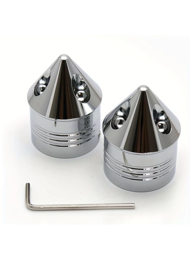 Black Halei Front Axle Cap For Motorcycle Modification Cnc Aluminum Pointed - Image 5