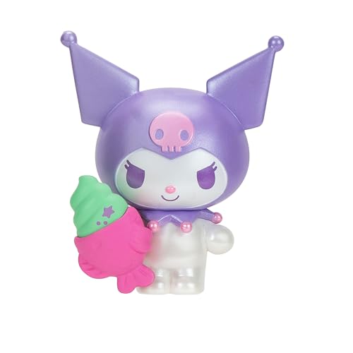 Jazwares Hello Kitty and Friends Sweet Snacks 8-Pack with Mix and Match Sweet Accessories - 2” Figures - Hello Kitty, My Melody, Kuromi, Cinnamoroll, Pompompurin, Keroppi, and Tuxedosam - Image 4