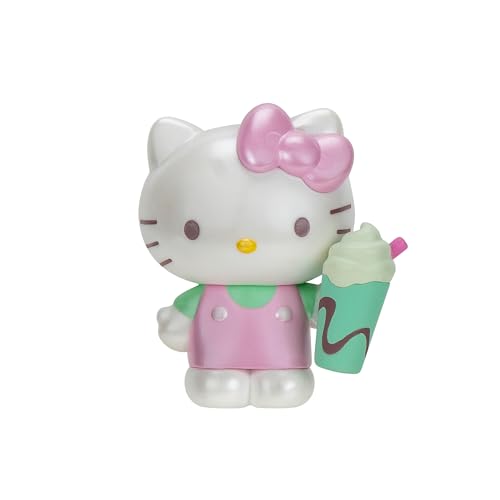 Jazwares Hello Kitty and Friends Sweet Snacks 8-Pack with Mix and Match Sweet Accessories - 2” Figures - Hello Kitty, My Melody, Kuromi, Cinnamoroll, Pompompurin, Keroppi, and Tuxedosam - Image 5
