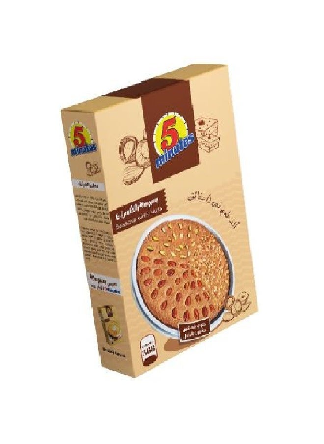 5 minutes Basbousa With Nuts Mix 400g 