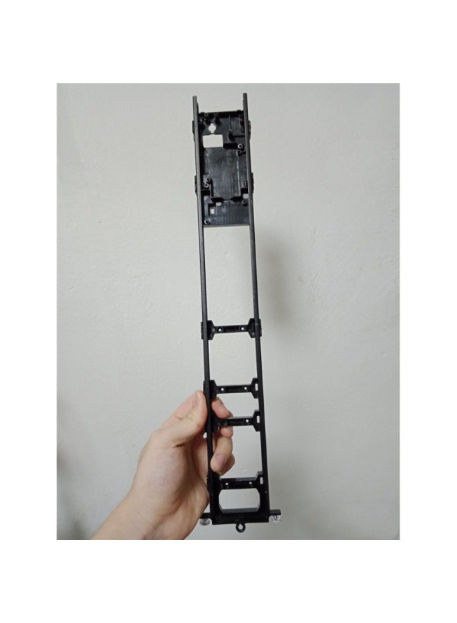 Modified Car RC Upgrade Metal Parts Six-wheel Drive Remote Control Car Original Car Parts Alloy Drive Shaft Axle Shock Absorption-Color:Original Car Parts: Body Steel Beam  - Image 1