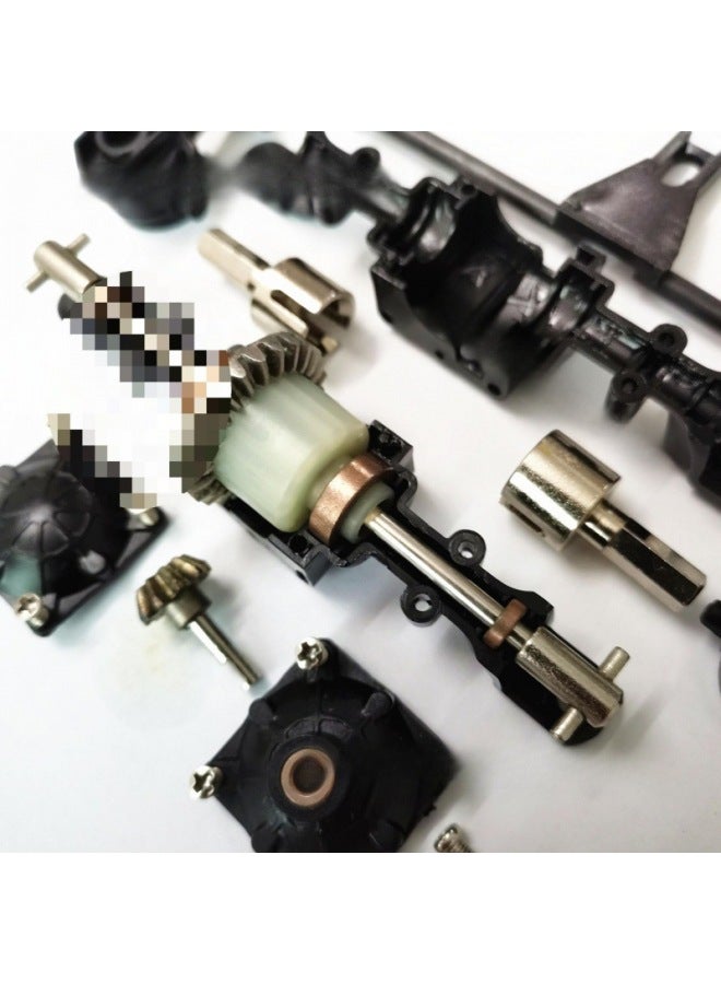 Modified Car RC Upgrade Metal Parts Six-wheel Drive Remote Control Car Original Car Parts Alloy Drive Shaft Axle Shock Absorption-Color:Original Car Parts: Body Steel Beam  - Image 4
