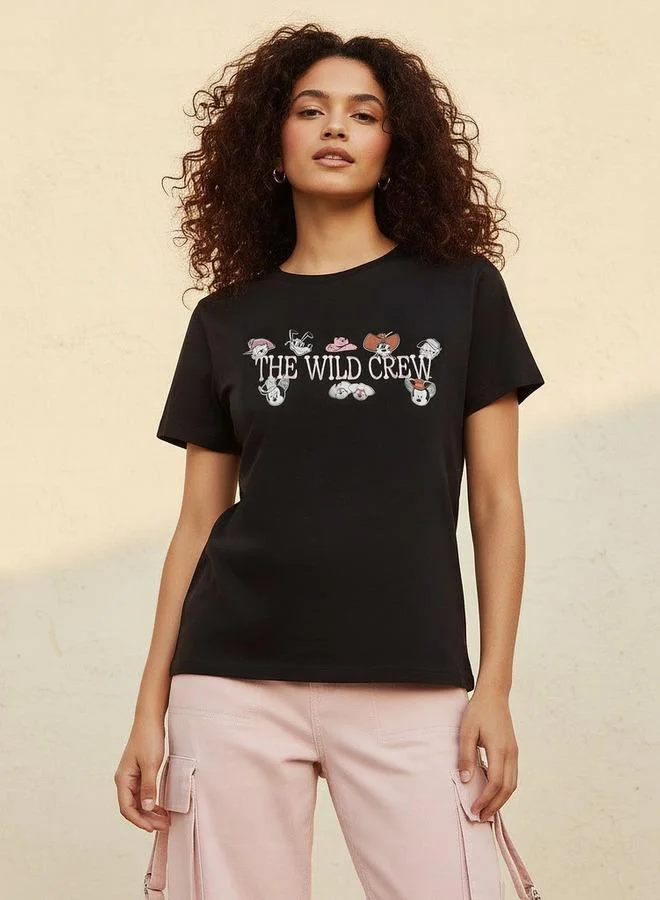 SP Characters Mickey Mouse and Friends Cotton T shirt
