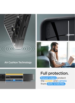 Spigen غطاء حماية كور ارمور لهاتف سامسونج جالاكسي S24 - أسود مطفي  - Image 2