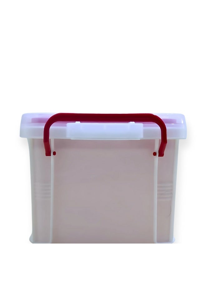 إس إن إتش صندوق تخزين الأدوية | حاوية طبية طارئة متعددة الاستخدامات | مجموعة إسعافات أولية محمولة بمقبض للمنزل والمكتب والسفر - Image 4