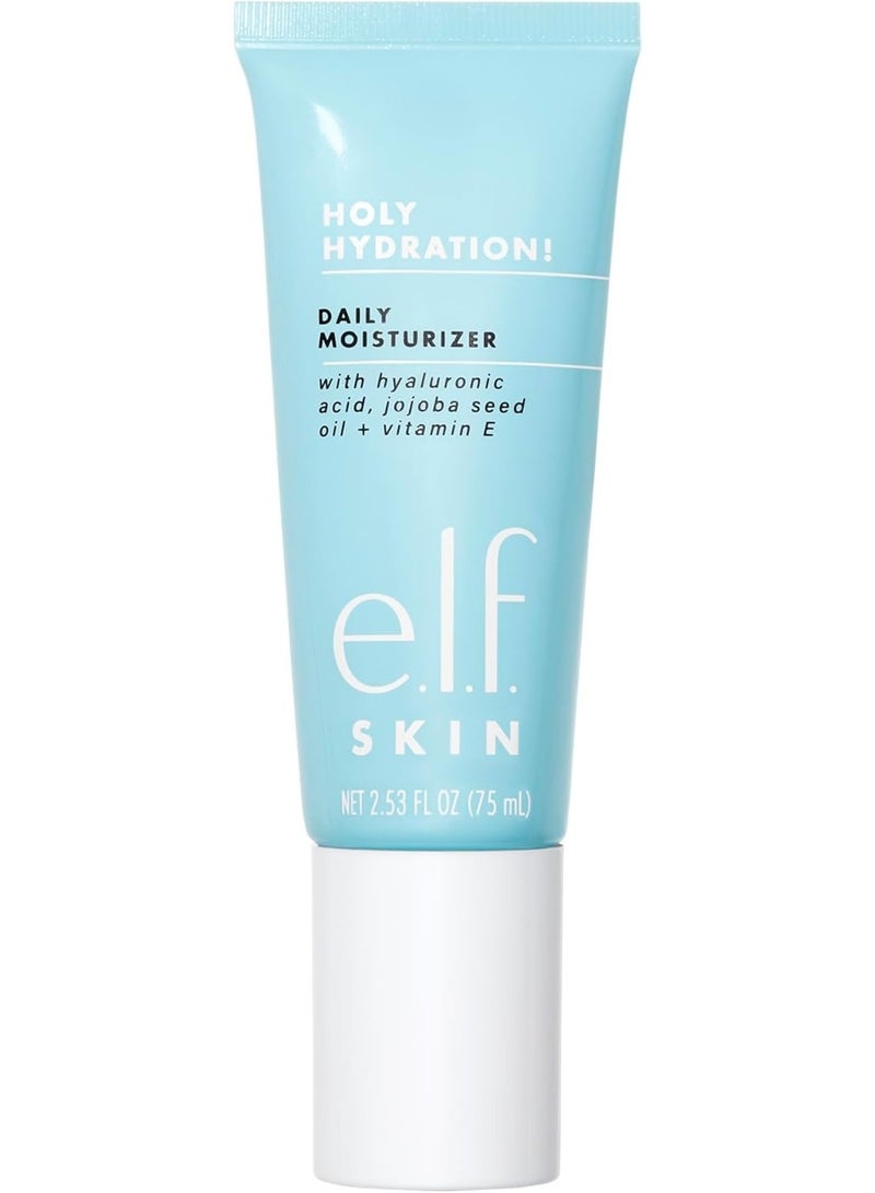 elf SKIN Daily Hydration Moisturizer Ultra-Hydrating Formula Infused with Aloe Jojoba Oil  Shea Butter 2.53 Fl Oz - Image 1