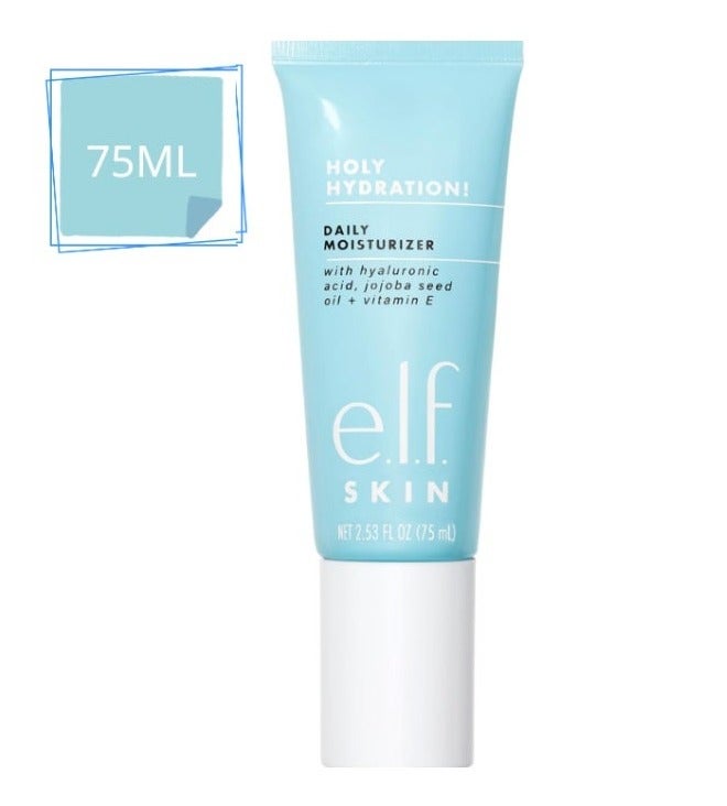 elf SKIN Daily Hydration Moisturizer Ultra-Hydrating Formula Infused with Aloe Jojoba Oil  Shea Butter 2.53 Fl Oz - Image 1