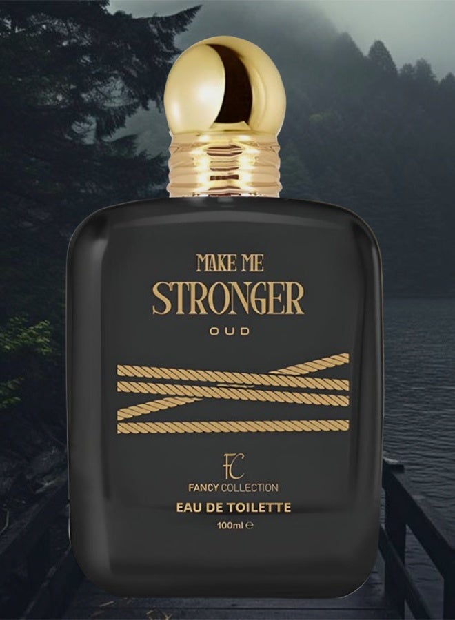 فانسي كوليكشون عطر ميك مي سترونغِر عود للرجال 100 مل - Image 2