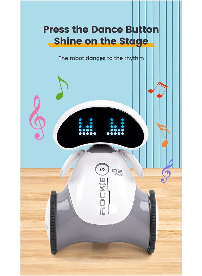 JJRC Intelligent Interactive Sensing Robot Toy with Lighting Music Dancing Singing Remote Control Robot for Kids – Birthday Christmas Gift for 3+ years old above  - Image 5