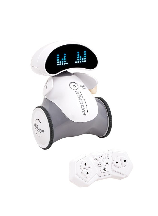 JJRC Intelligent Interactive Sensing Robot Toy with Lighting Music Dancing Singing Remote Control Robot for Kids – Birthday Christmas Gift for 3+ years old above  - Image 1