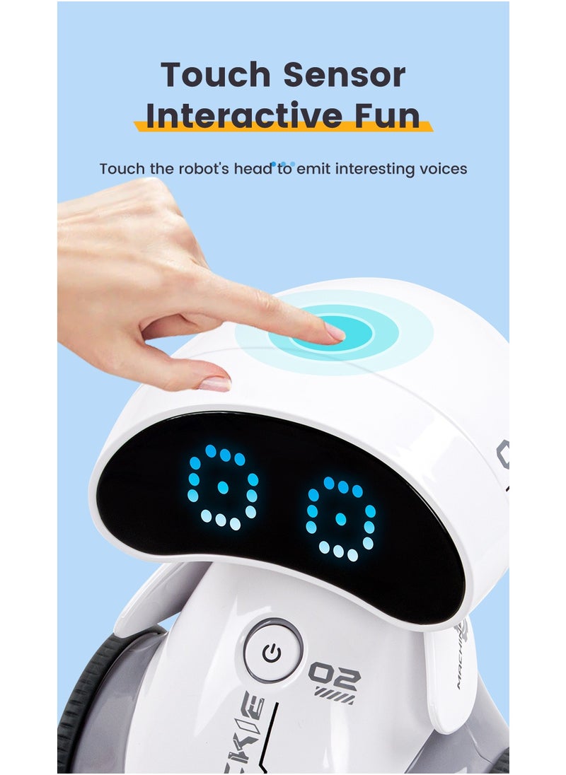 JJRC Intelligent Interactive Sensing Robot Toy with Lighting Music Dancing Singing Remote Control Robot for Kids – Birthday Christmas Gift for 3+ years old above  - Image 4