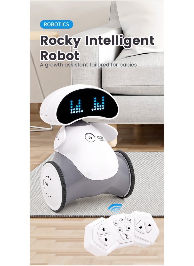 JJRC Intelligent Interactive Sensing Robot Toy with Lighting Music Dancing Singing Remote Control Robot for Kids – Birthday Christmas Gift for 3+ years old above  - Image 2