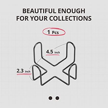Dhadh 4 inch Drink Coasters with Holder, Marble Style Absorbent Coaster, Set of 6 (Drink Coasters with Holder) - Image 3