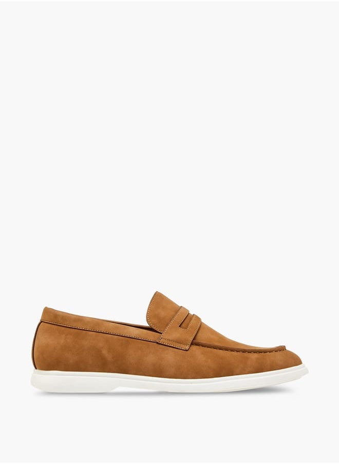 LBL by Shoexpress Men's Cutout Detail Slip-On Loafers  - Image 3