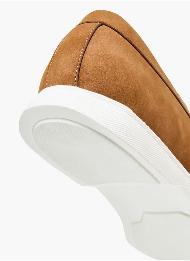 LBL by Shoexpress Men's Cutout Detail Slip-On Loafers  - Image 5