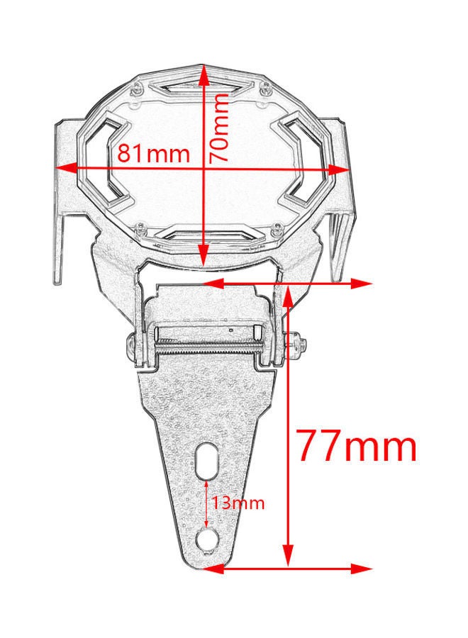 NIBEMINENT 2-Piece Fog Light Guard With Fitting Tool For BMW R1200GS - Image 3