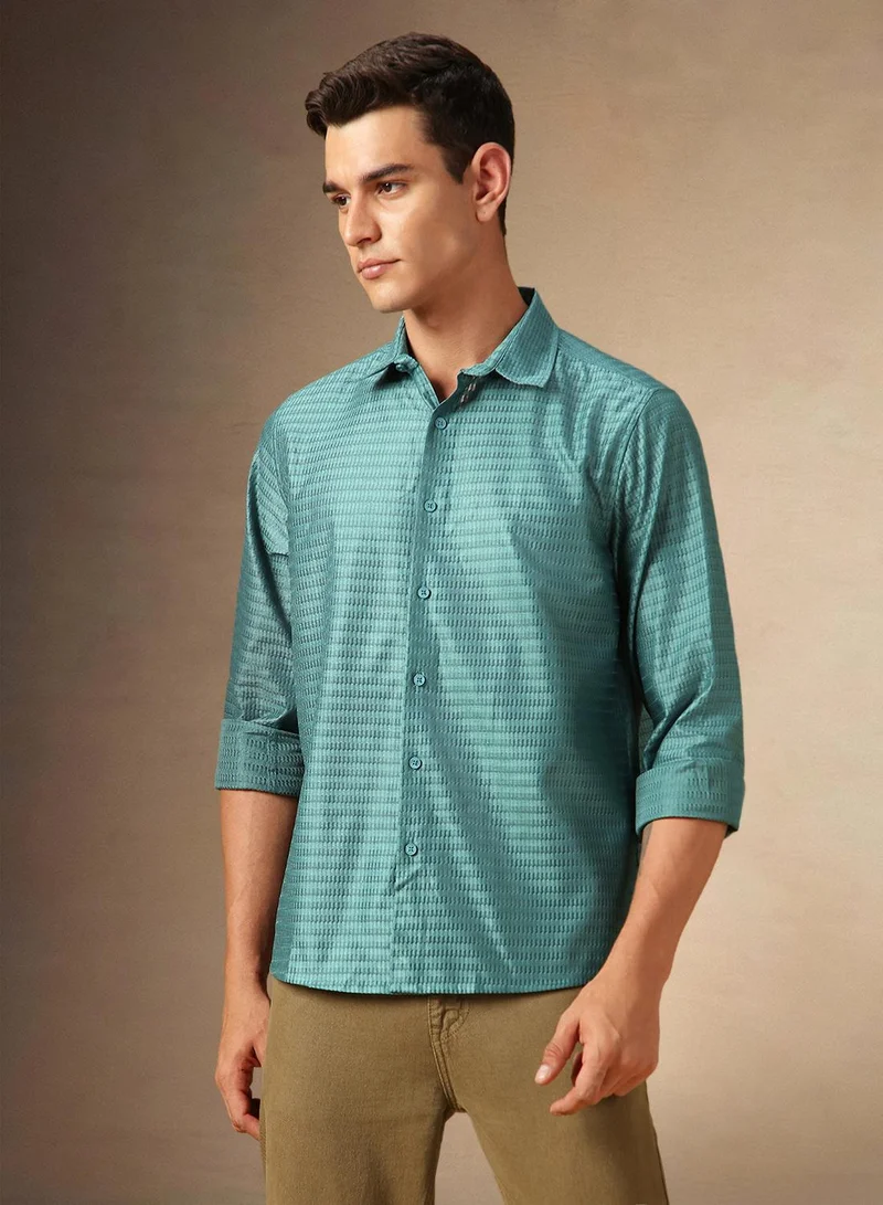 Dennis Lingo Mineral Blue Shirt For Men For Men