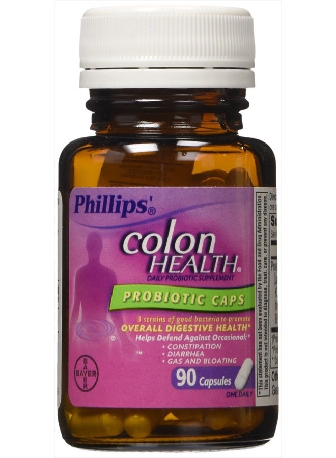 Phillips' مكمل بروبيوتيك فيليبس كولون هيلث، 90 حبة - Image 1