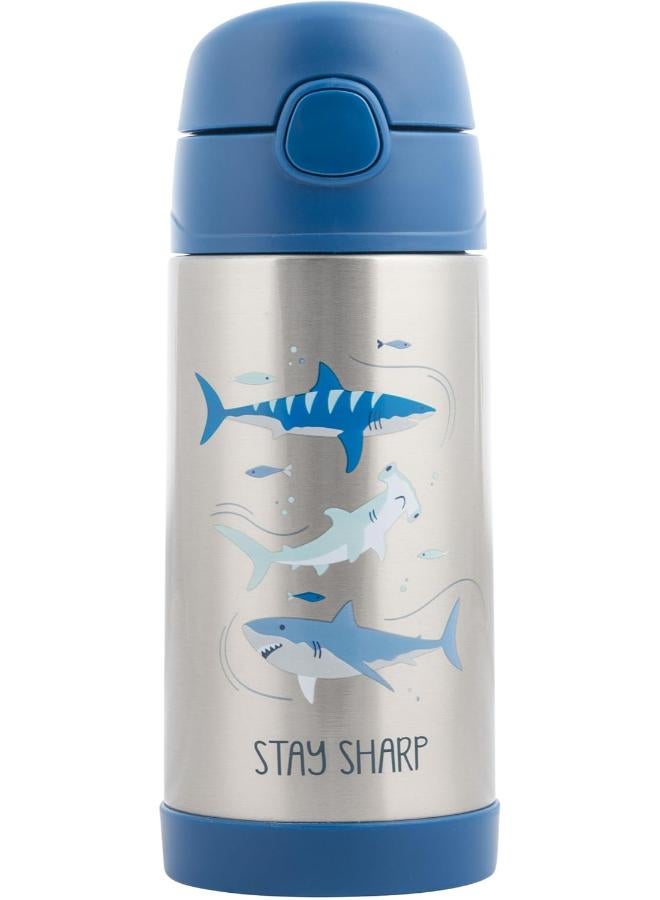 Stephen Joseph Double-Wall Stainless Steel Insulated Bottle 6  × 6  × 18  cm-Multicolour - Image 1