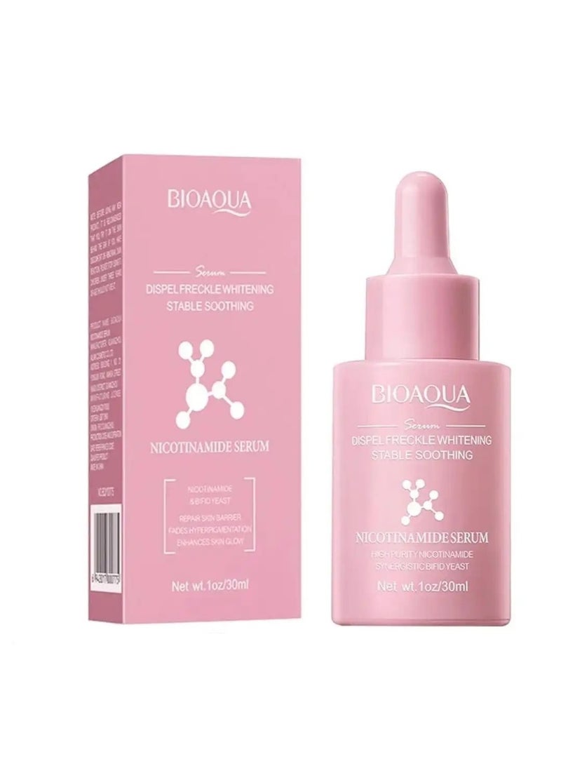 بيو أكوا سيروم النياسيناميد - مبيض ومضاد للأكسدة وترطيب وتفتيح البشرة، سيروم عضوي مضاد للشيخوخة - 30 مل - Image 1