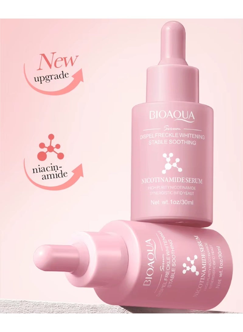بيو أكوا سيروم النياسيناميد - مبيض ومضاد للأكسدة وترطيب وتفتيح البشرة، سيروم عضوي مضاد للشيخوخة - 30 مل - Image 3