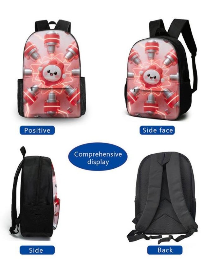 Bright Li Fire Cute cartoon bag set | shoulder + handbag + stationery bag | school season/holiday gift hot recommendation  - Image 3