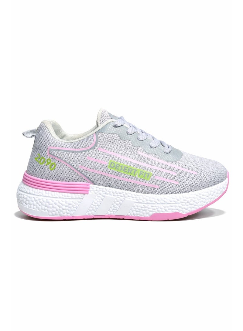 Women's Sportive Knit Sneakers – Stylish Printed Design