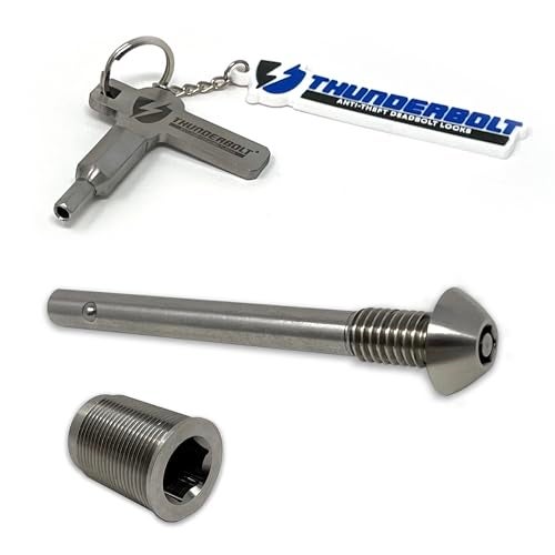 THUNDERBOLT AntiTheft Lock Pin for Box Truck Overhead Roll Up Doors Without Installation Kit - Image 1
