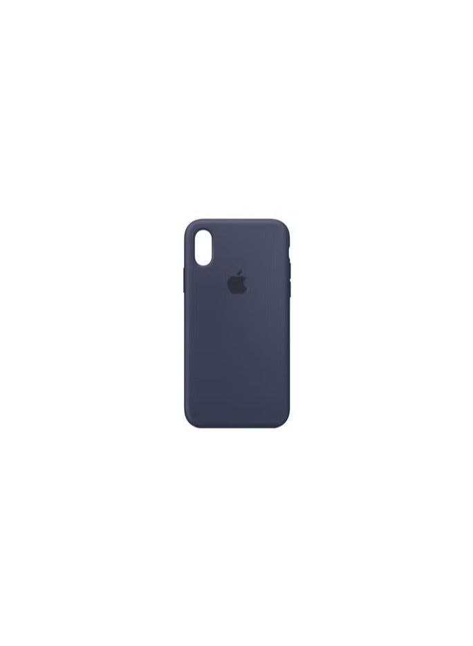 CATANES Premium Silicone Cover for iPhone XS MAX - Soft, Slim and Shockproof Protection Midnight Blue Color - Image 2