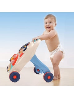 Gonice Sit to Stand Learning Walker, 2 in 1 Baby Learning Walkers & Removable Play Panel,Early Education Activity Center, Learning Toys for Baby Infant Boys Girls  - Image 3