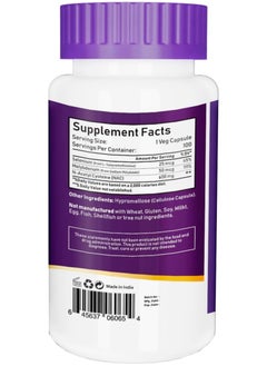 NBL Natural NAC, N-Acetyl Cysteine 600 Mg With Selenium And Molybdenum, 100 Veg Capsules  - Image 2