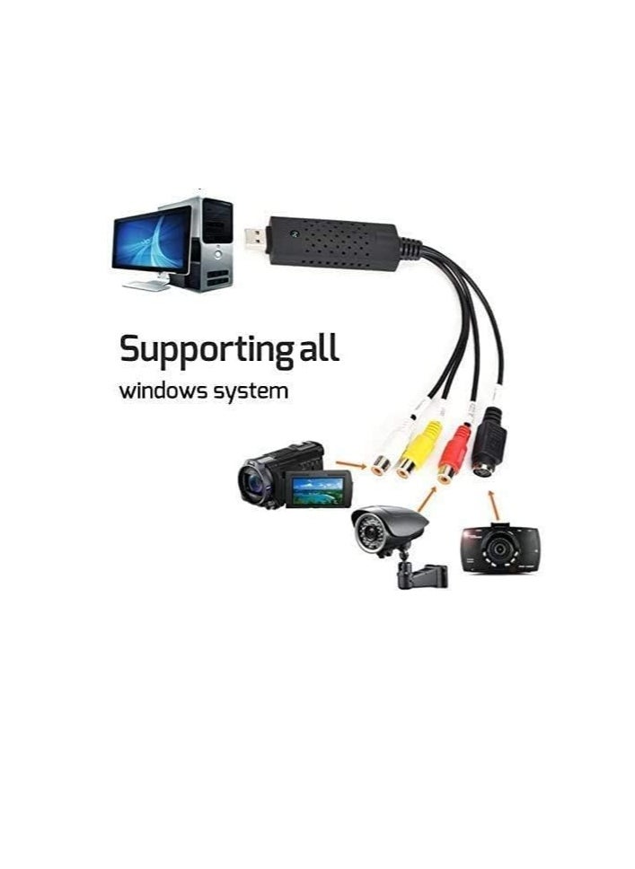 ماركة غير محددة - محول فيديو لنشر مساعد بالحاسوب سهل باستخدام USB متعدد الألوان - Image 1