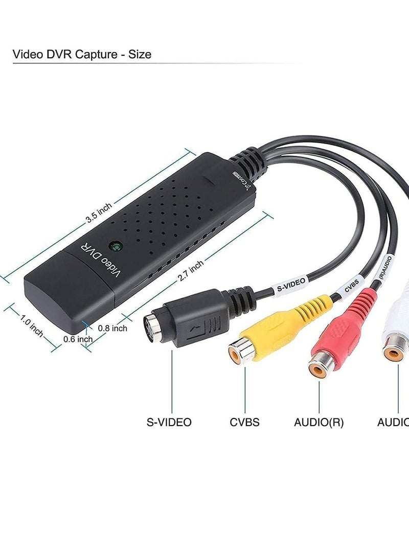 ماركة غير محددة - محول فيديو لنشر مساعد بالحاسوب سهل باستخدام USB متعدد الألوان - Image 1