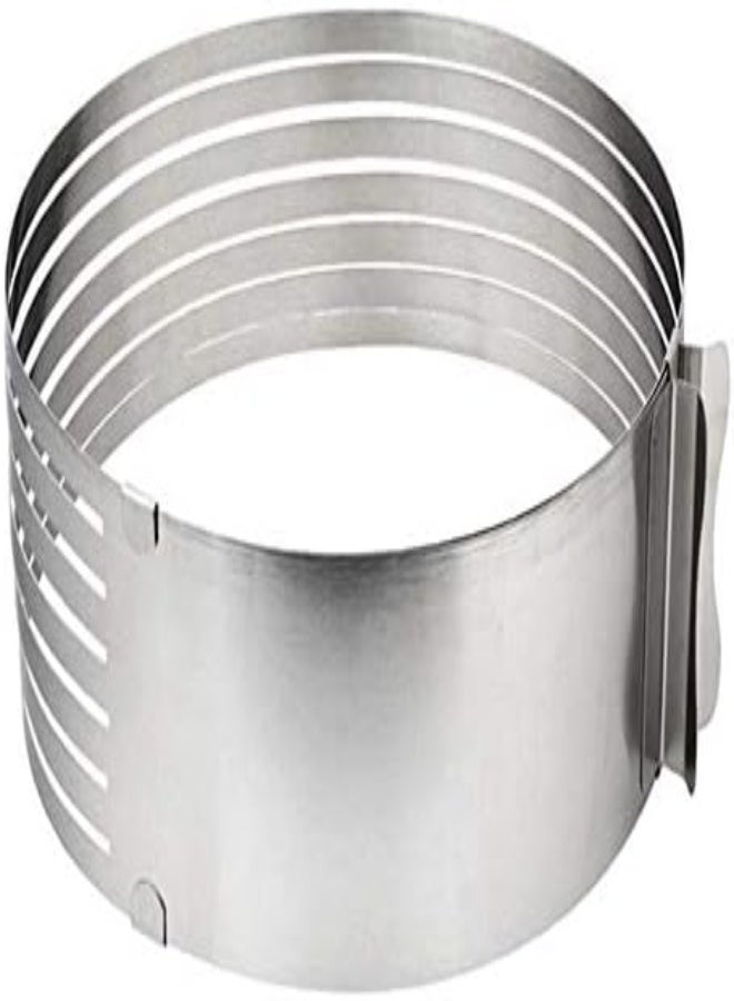 AKDC Professional Cake Cutter Stainless Steel Cake Cutter Slicer Adjustable Round Bread Cake Cutter Layered Slicer Cake Mold Diy Bake Tools Mousse Mould Kitchen Accessoires - Image 1