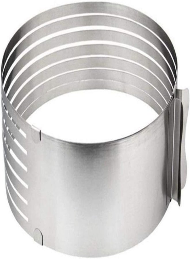 AKDC Professional Cake Cutter Stainless Steel Cake Cutter Slicer Adjustable Round Bread Cake Cutter Layered Slicer Cake Mold Diy Bake Tools Mousse Mould Kitchen Accessoires - Image 2