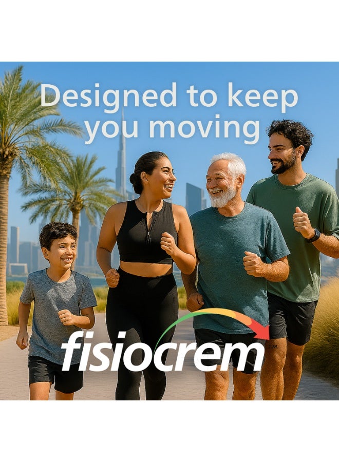Fisiocrem Solugel Pain Relief Gel – Natural Herbal Cream for Muscle, Neck & Joint Pain, Arnica & Menthol, Fast Absorbing Formula – 100ml - Image 5
