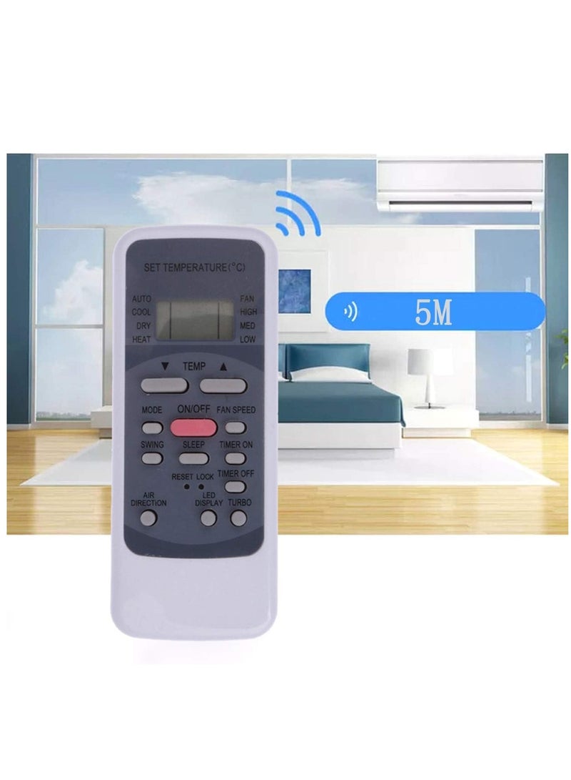 R51M/E Remote Control Replacement for Midea Air Conditioner, Universal Air Conditioner Remote Control Fit for Midea Brand - Image 3