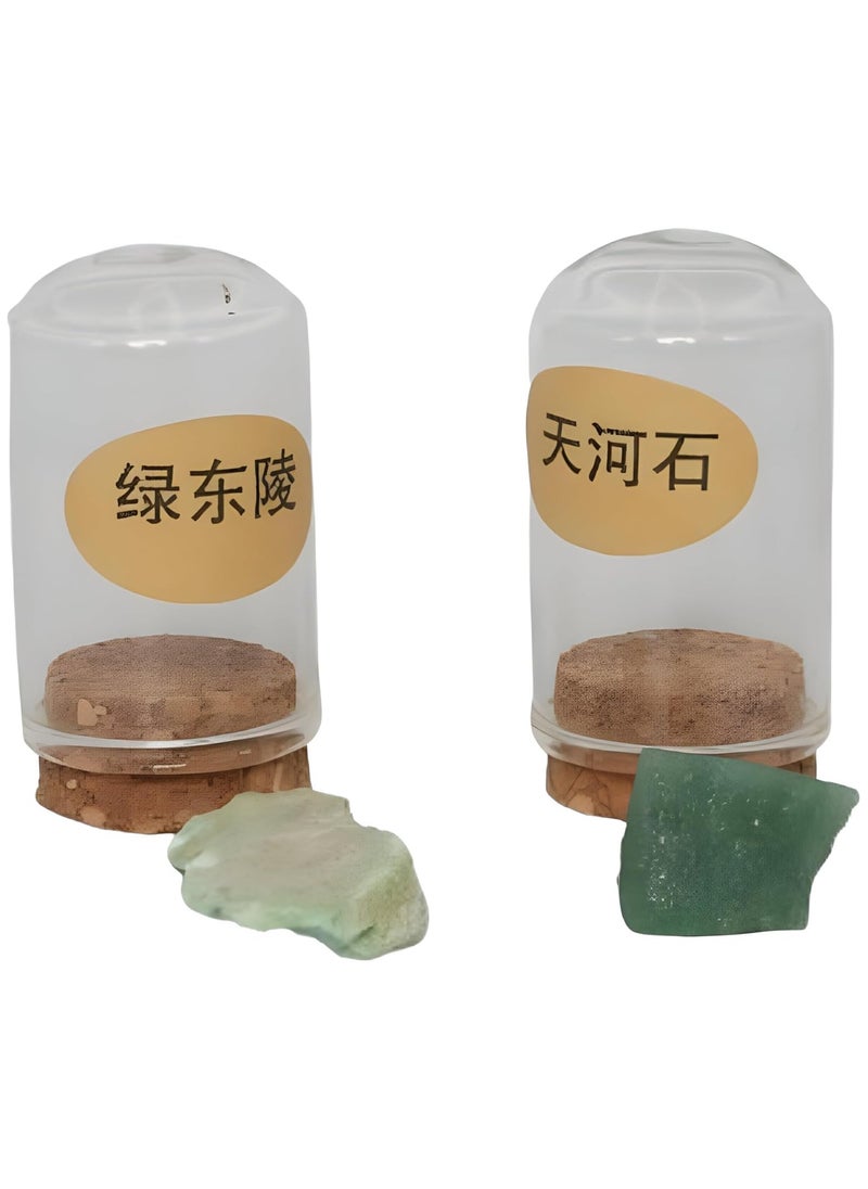LIMITLESS Limitless Mini Glass Bottles with Cork Stoppers – Versatile Vials for Storage, Crafts, Spices & Party Favors 