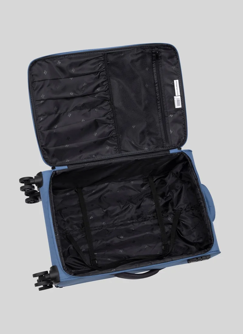 Matalan IT Luggage Blue Soft Suitcase