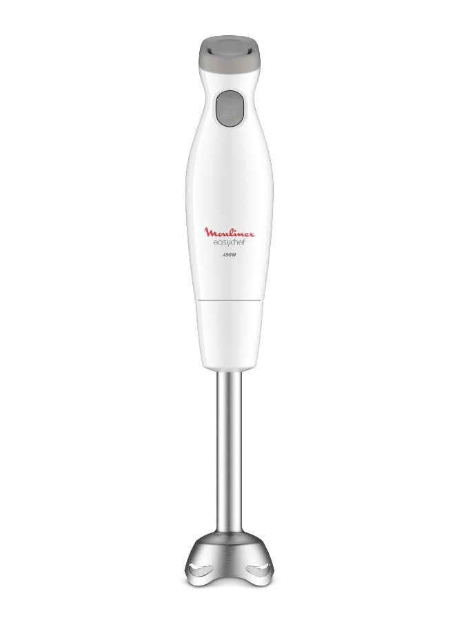 MOULINEX Easy Chef Hand Blender With 800 Ml Beaker, 450W, White, Plastic/Stainless Steel, Dd451127, min 2 yrs warranty DD451127/DD45A127 White Snow / Pepper - Image 2