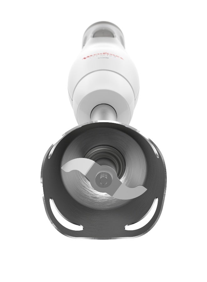 MOULINEX Easy Chef Hand Blender With 800 Ml Beaker, 450W, White, Plastic/Stainless Steel, Dd451127, min 2 yrs warranty DD451127/DD45A127 White Snow / Pepper - Image 5