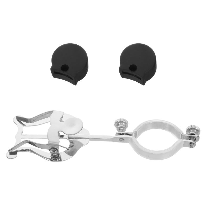 1 Set Clarinet Lyre Holder: Clarinet Music Clip Holder - Sheet Music Clip With Thumb Rest Pads Instrument Accessories For Saxophone And Trumpet Players - Image 4