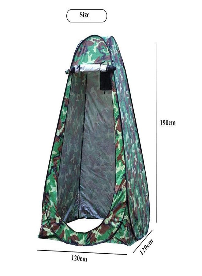 BLEQYS® Privacy Tent Shower Tent Portable Outdoor Camping Bathroom Toilet Tent Changing Dressing Room Privacy Shelters Room for Hiking and Beach Sun Shelter Picnic Fishing (Cam) (ak-32) - Image 2